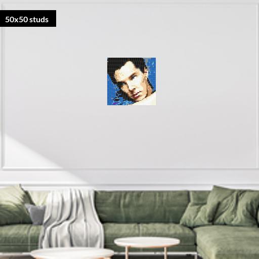 50*50studs, 40*40cm, 15.75*15.75inch