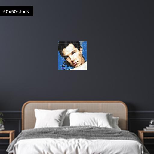 50*50studs, 40*40cm, 15.75*15.75inch