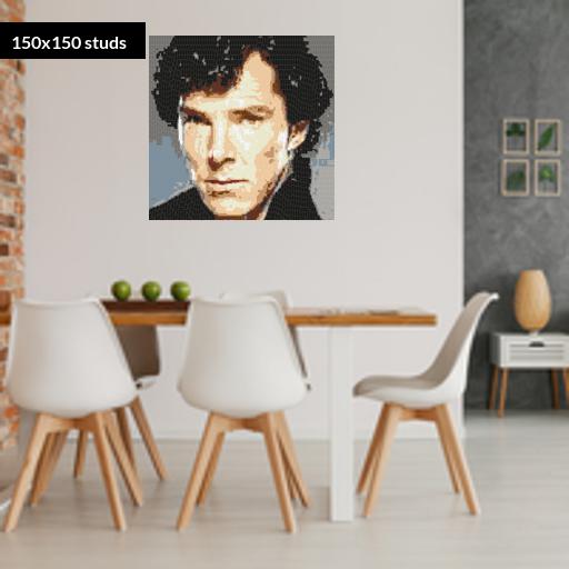 150*150studs, 120*120cm, 47.25*47.25inch