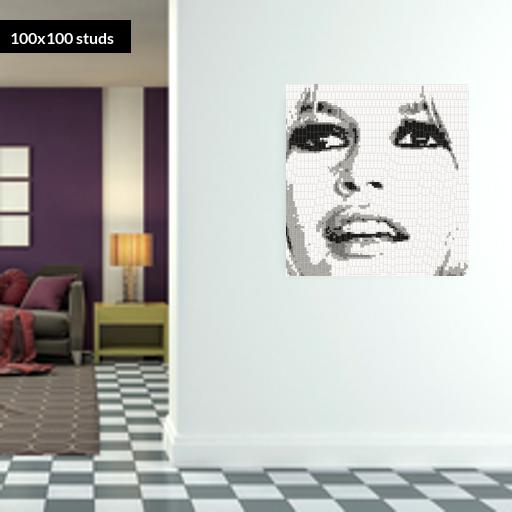 100*100studs, 80*80cm, 31.5*31.5inch