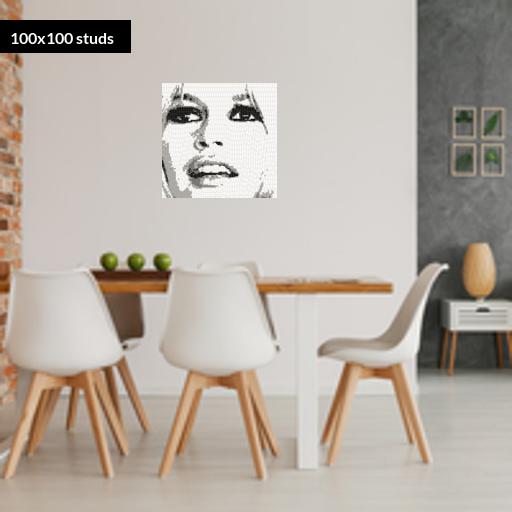 100*100studs, 80*80cm, 31.5*31.5inch