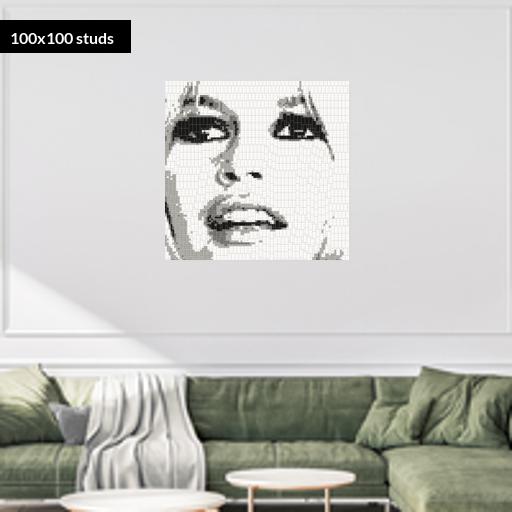 100*100studs, 80*80cm, 31.5*31.5inch
