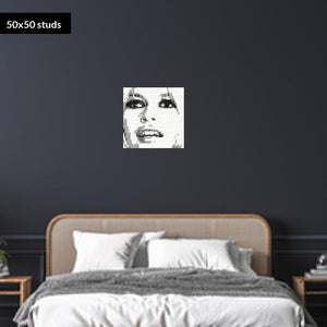 50*50studs, 40*40cm, 15.75*15.75inch