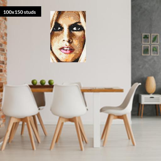 100*150studs, 80*120cm, 31.5*47.25inch