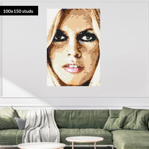 100*150studs, 80*120cm, 31.5*47.25inch