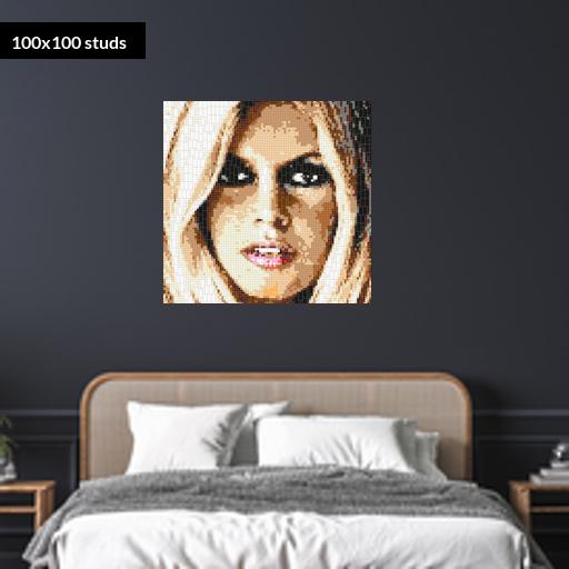 100*100studs, 80*80cm, 31.5*31.5inch