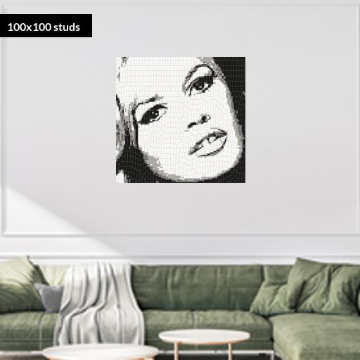100*100studs, 80*80cm, 31.5*31.5inch