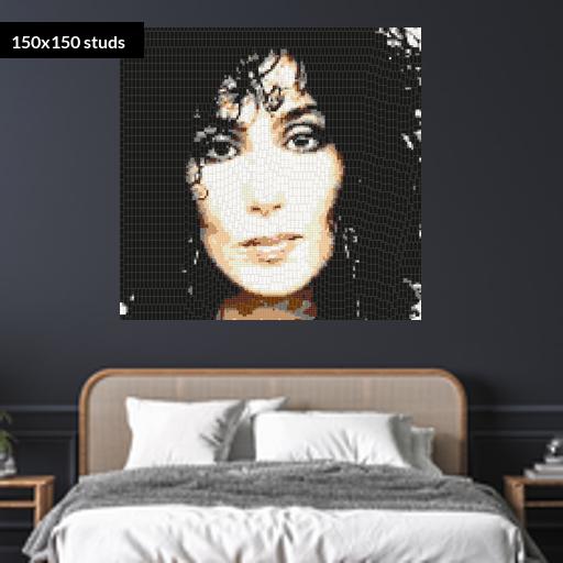 150*150studs, 120*120cm, 47.25*47.25inch
