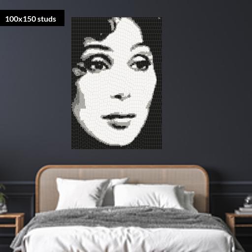 100*150studs, 80*120cm, 31.5*47.25inch