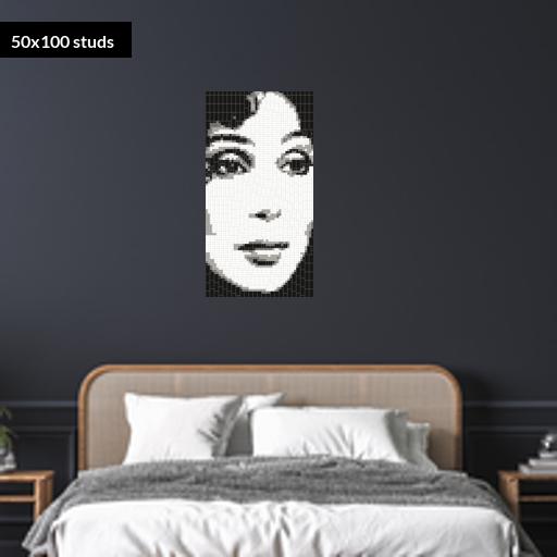 50*100studs, 40*80cm, 15.75*31.5inch