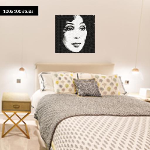 100*100studs, 80*80cm, 31.5*31.5inch