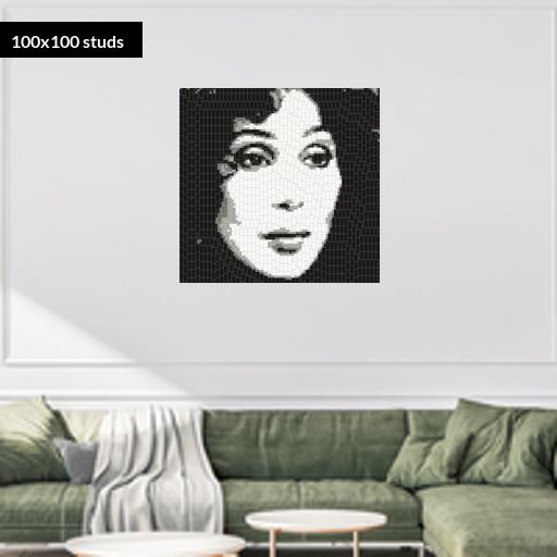 100*100studs, 80*80cm, 31.5*31.5inch
