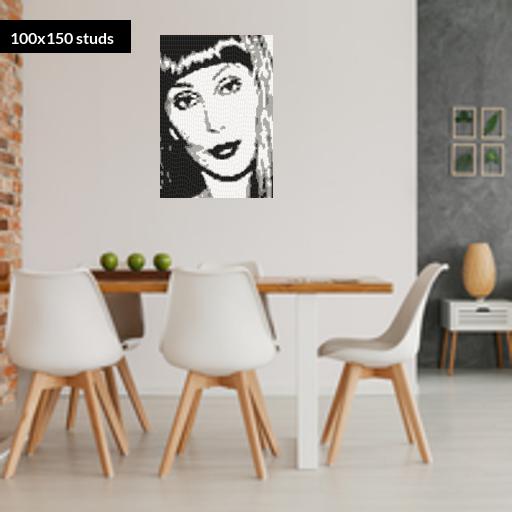 100*150studs, 80*120cm, 31.5*47.25inch