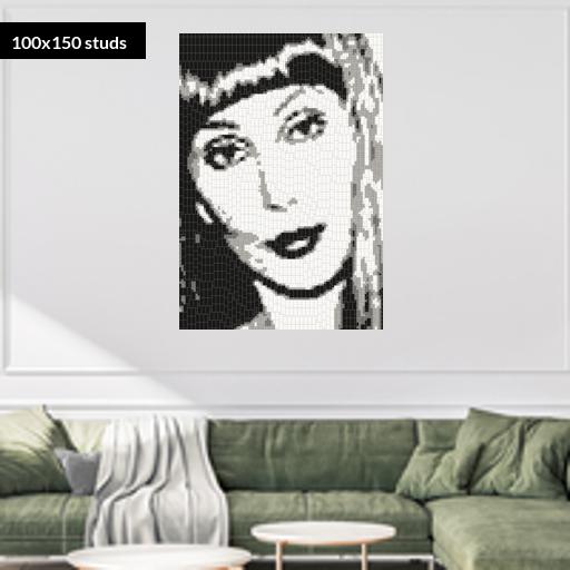 100*150studs, 80*120cm, 31.5*47.25inch