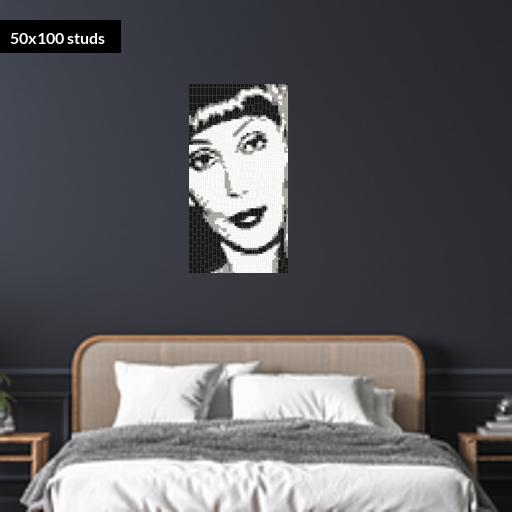 50*100studs, 40*80cm, 15.75*31.5inch
