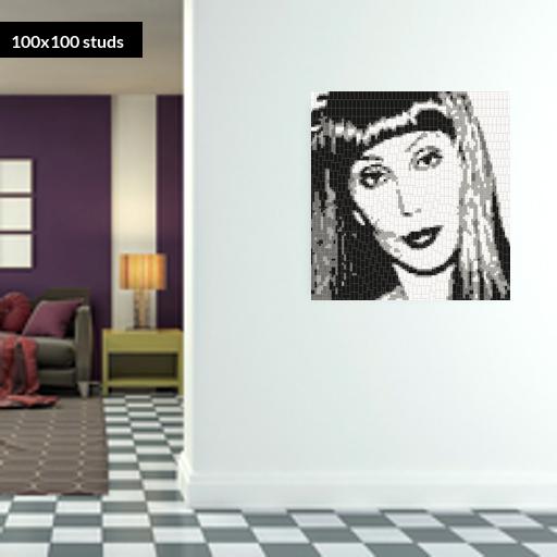 100*100studs, 80*80cm, 31.5*31.5inch
