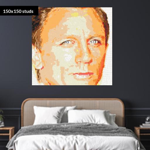 150*150studs, 120*120cm, 47.25*47.25inch