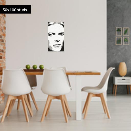 50*100studs, 40*80cm, 15.75*31.5inch
