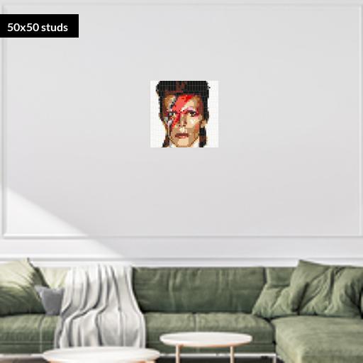 50*50studs, 40*40cm, 15.75*15.75inch