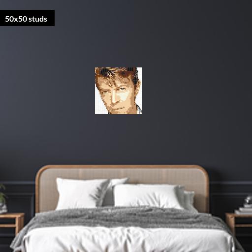 50*50studs, 40*40cm, 15.75*15.75inch