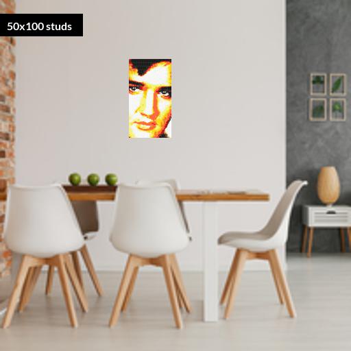50*100studs, 40*80cm, 15.75*31.5inch