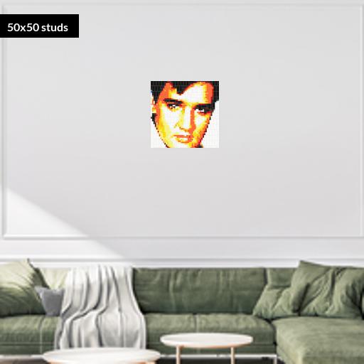 50*50studs, 40*40cm, 15.75*15.75inch