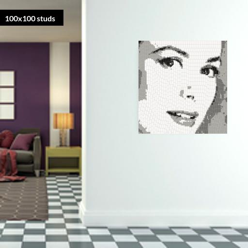 100*100studs, 80*80cm, 31.5*31.5inch