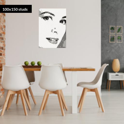 100*150studs, 80*120cm, 31.5*47.25inch