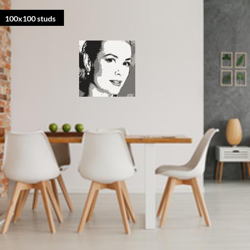 100*100studs, 80*80cm, 31.5*31.5inch