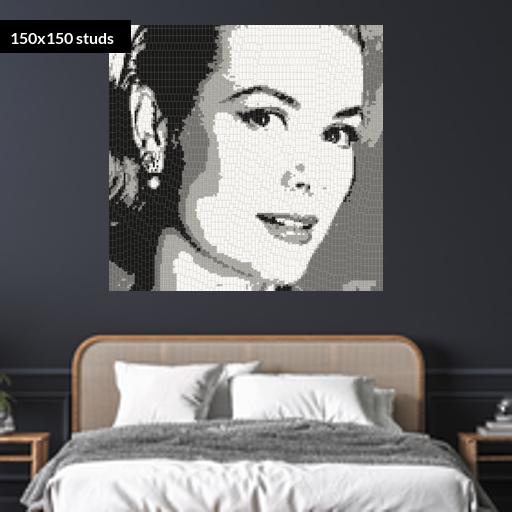 150*150studs, 120*120cm, 47.25*47.25inch