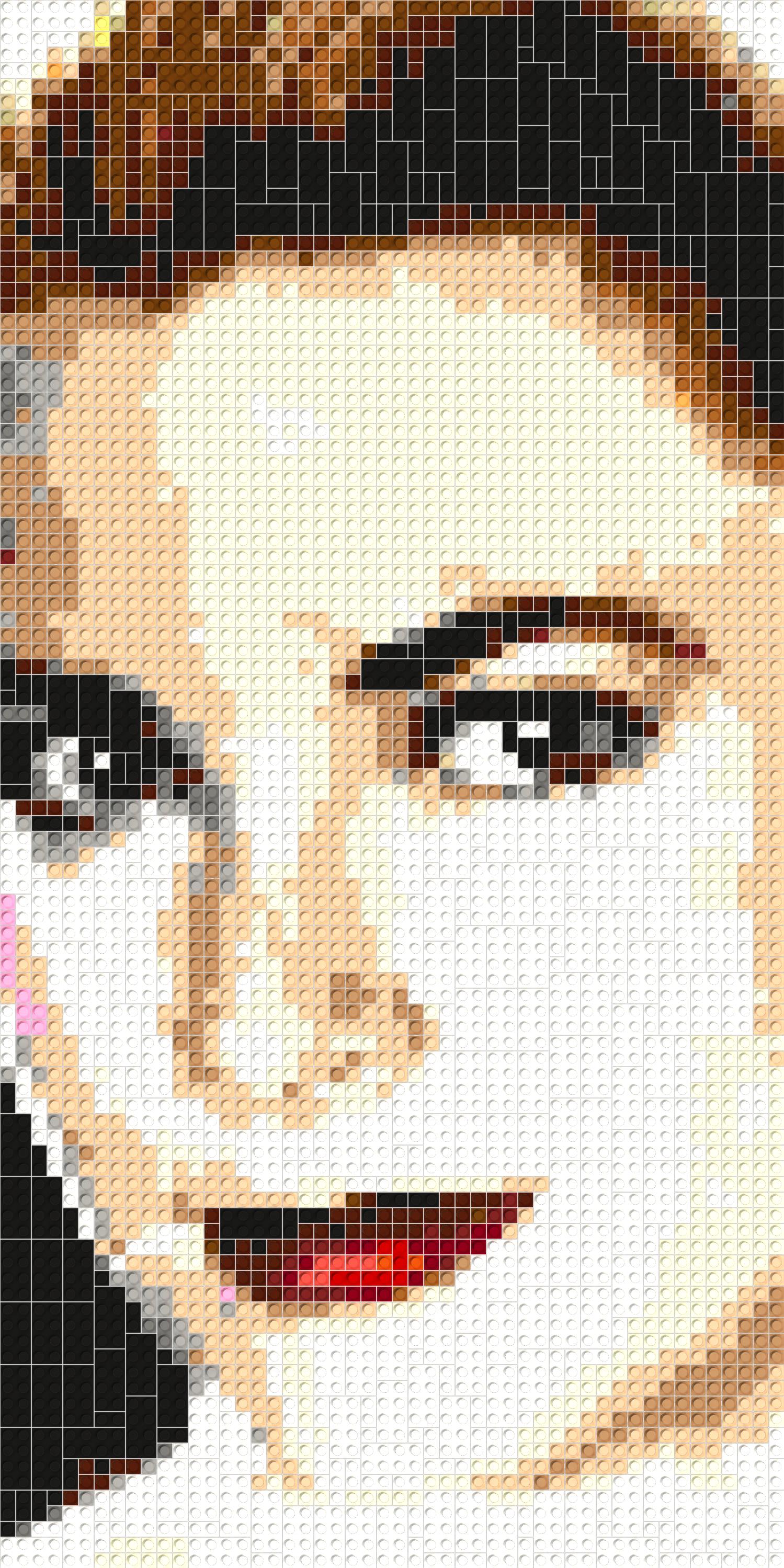 50*100studs, 40*80cm, 15.75*31.5inch