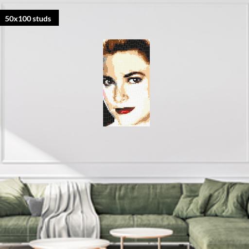 50*100studs, 40*80cm, 15.75*31.5inch