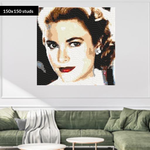 150*150studs, 120*120cm, 47.25*47.25inch