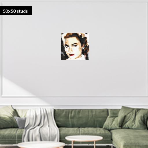 50*50studs, 40*40cm, 15.75*15.75inch