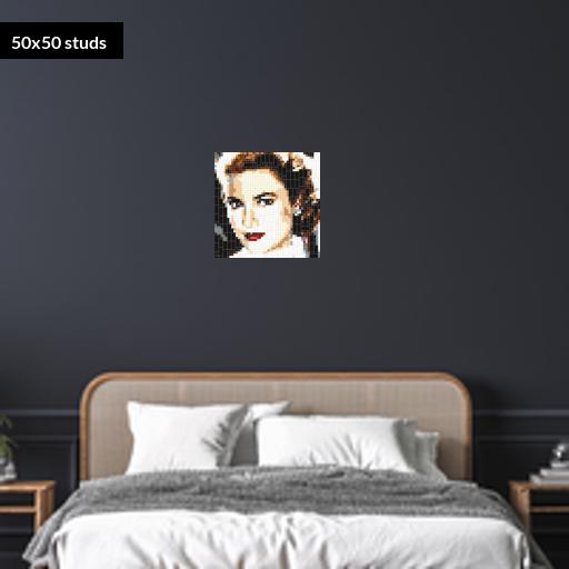 50*50studs, 40*40cm, 15.75*15.75inch