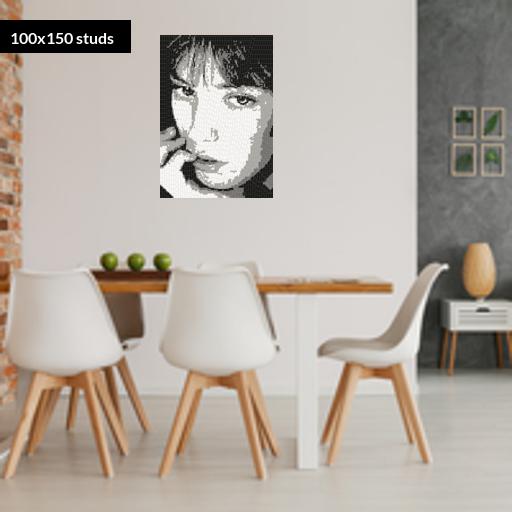 100*150studs, 80*120cm, 31.5*47.25inch
