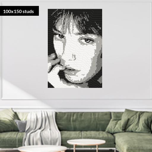 100*150studs, 80*120cm, 31.5*47.25inch