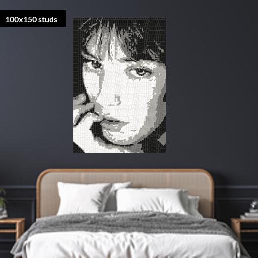 100*150studs, 80*120cm, 31.5*47.25inch