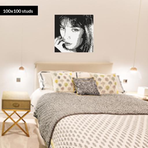 100*100studs, 80*80cm, 31.5*31.5inch