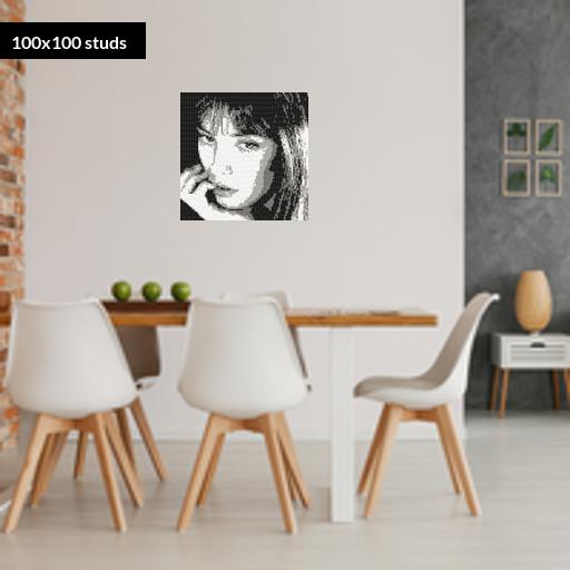 100*100studs, 80*80cm, 31.5*31.5inch