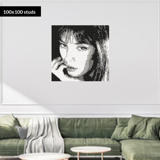 100*100studs, 80*80cm, 31.5*31.5inch