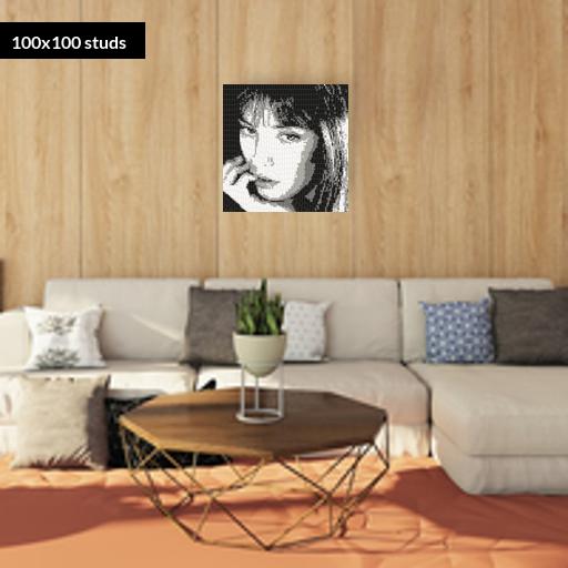100*100studs, 80*80cm, 31.5*31.5inch