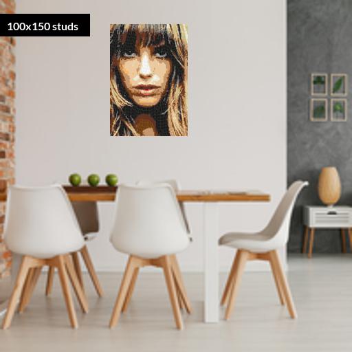 100*150studs, 80*120cm, 31.5*47.25inch
