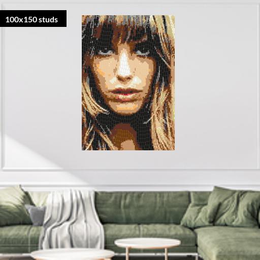 100*150studs, 80*120cm, 31.5*47.25inch