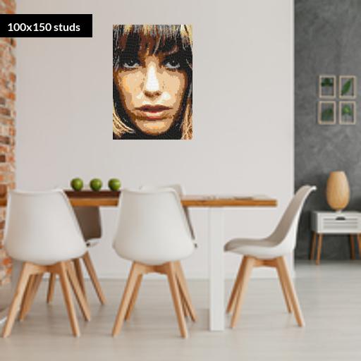 100*150studs, 80*120cm, 31.5*47.25inch