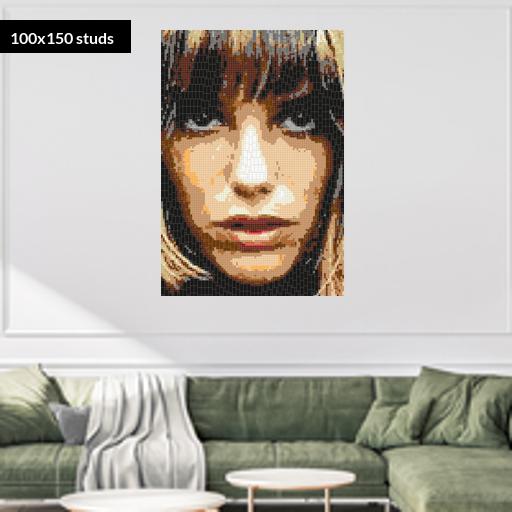 100*150studs, 80*120cm, 31.5*47.25inch