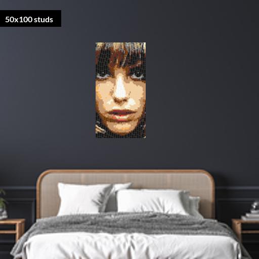 50*100studs, 40*80cm, 15.75*31.5inch