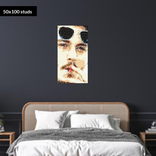 50*100studs, 40*80cm, 15.75*31.5inch