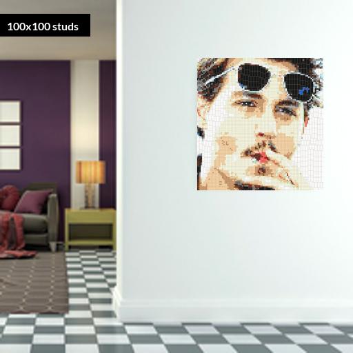 100*100studs, 80*80cm, 31.5*31.5inch
