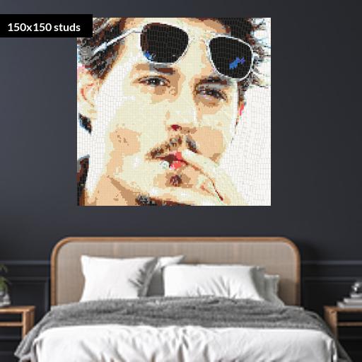 150*150studs, 120*120cm, 47.25*47.25inch